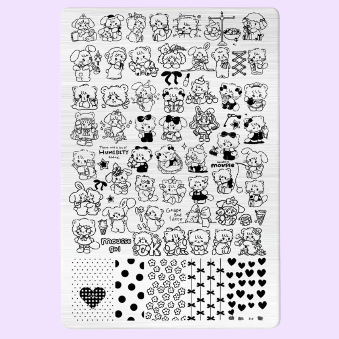 Mikkoo XL Stamping Plate