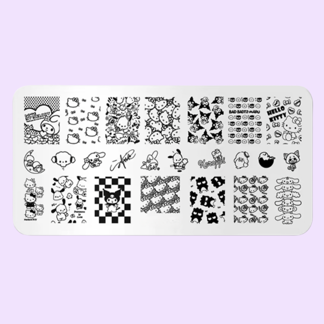 Pattern San Fam Stamping Plate