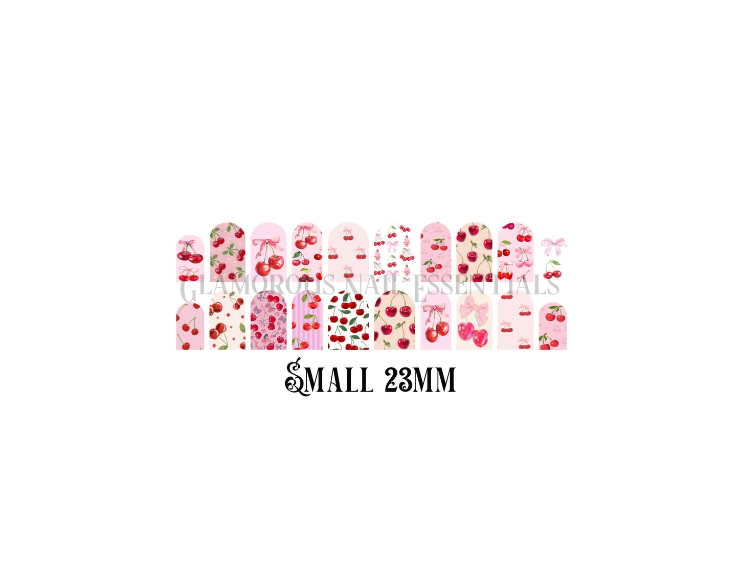 Cherry Nail Decal