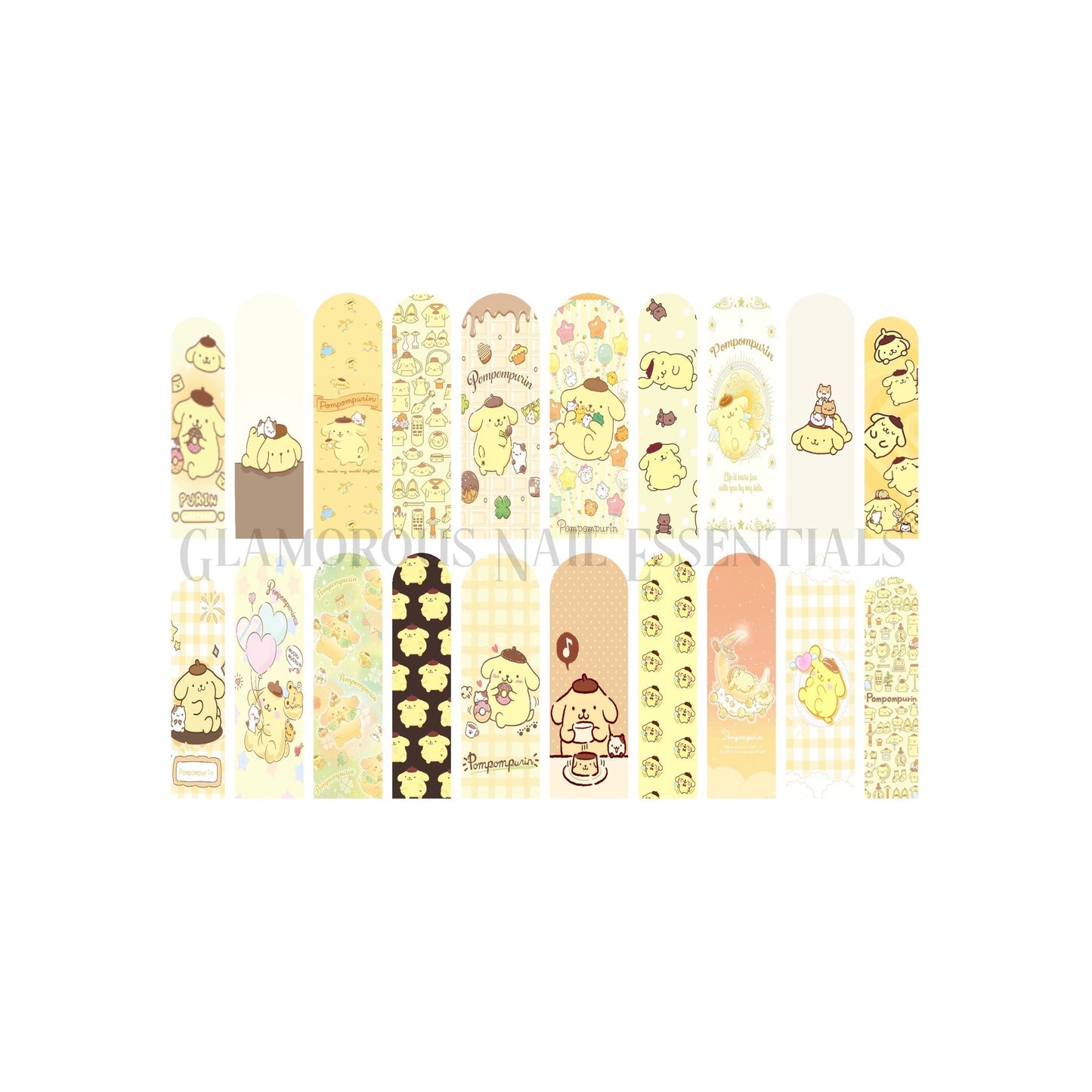 Pom Nail Decal