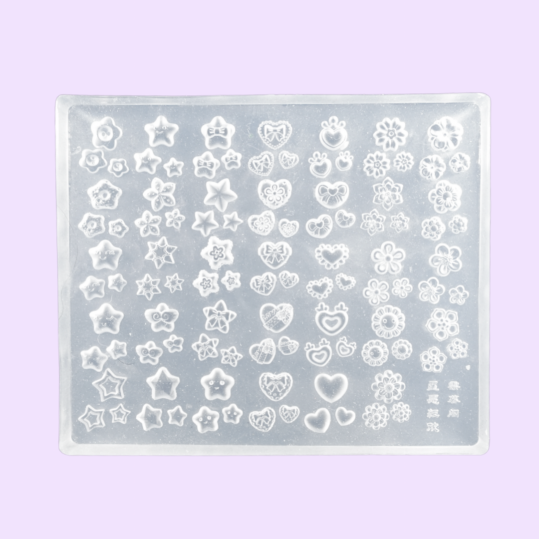 Hearts, Stars, Flowers