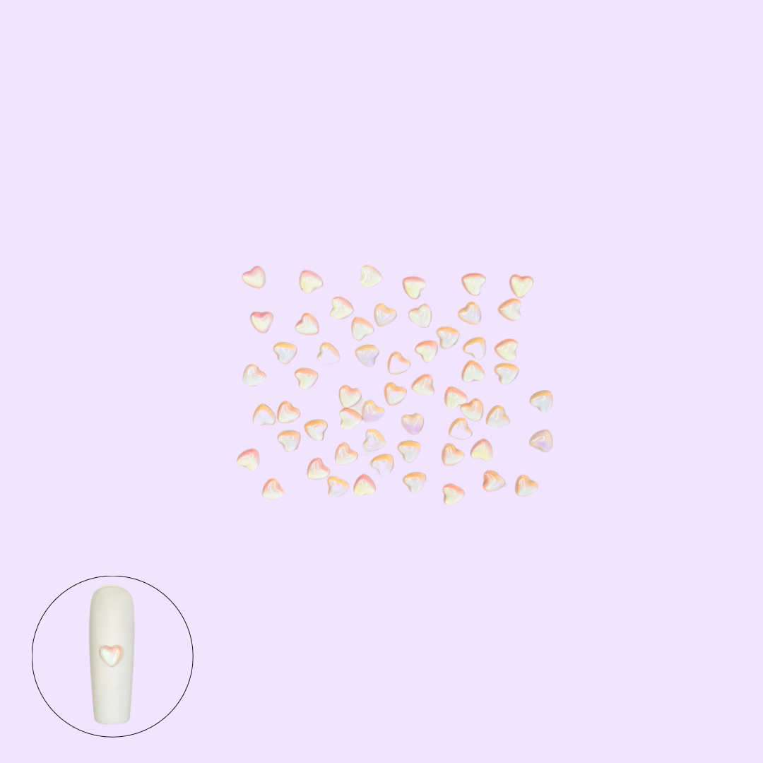 Glowing Hearts Pink