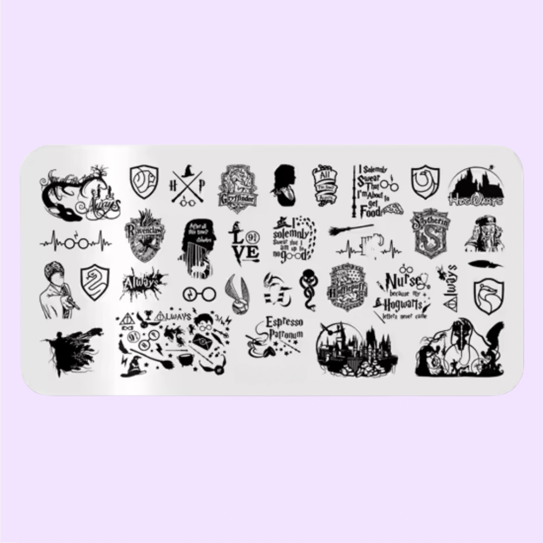 Potter Boy Stamping Plate