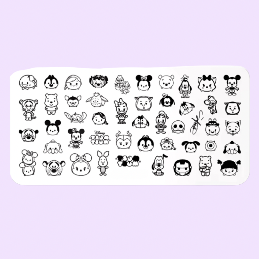 Sum Sum Friends Stamping Plate