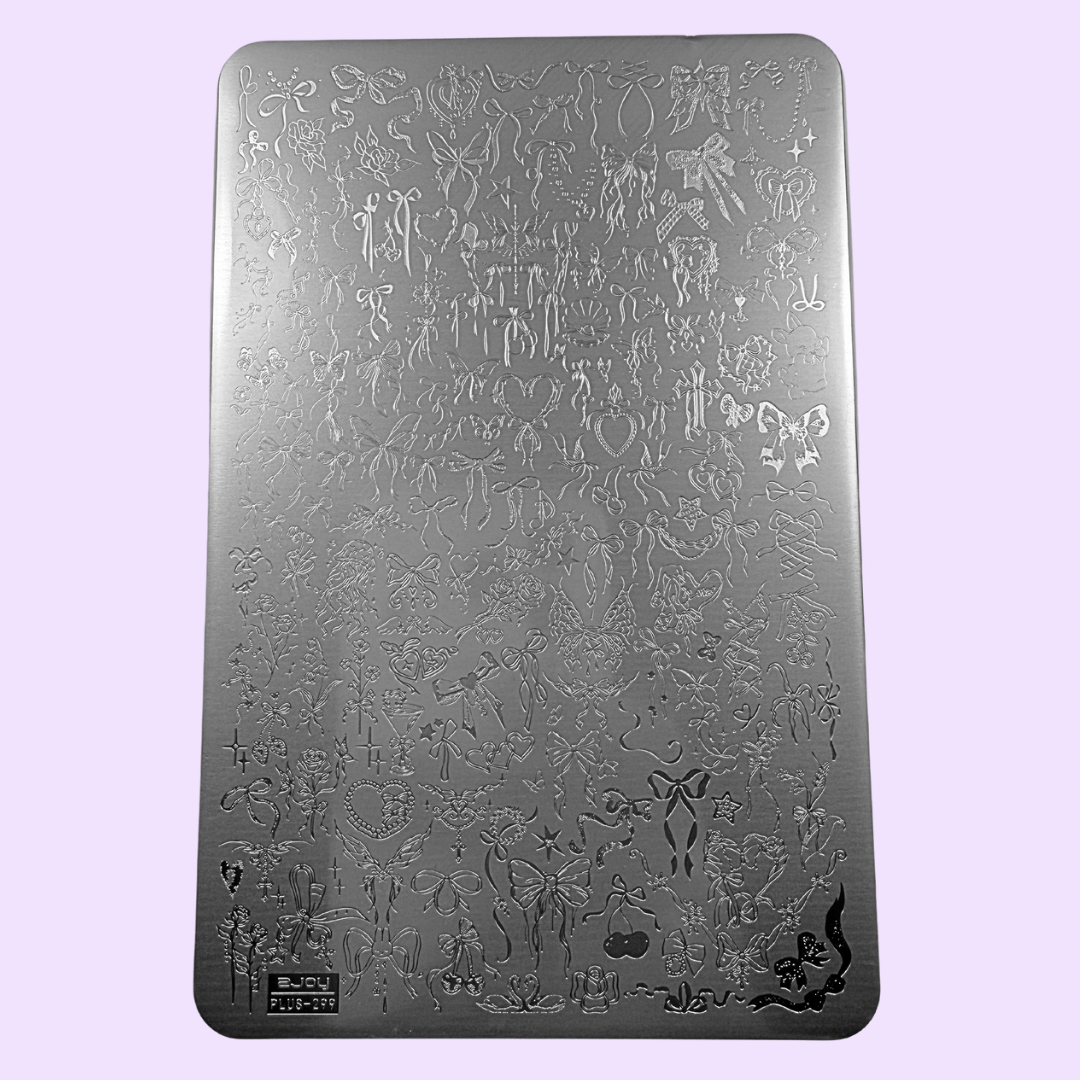 Little Bows XL Stamping Plate