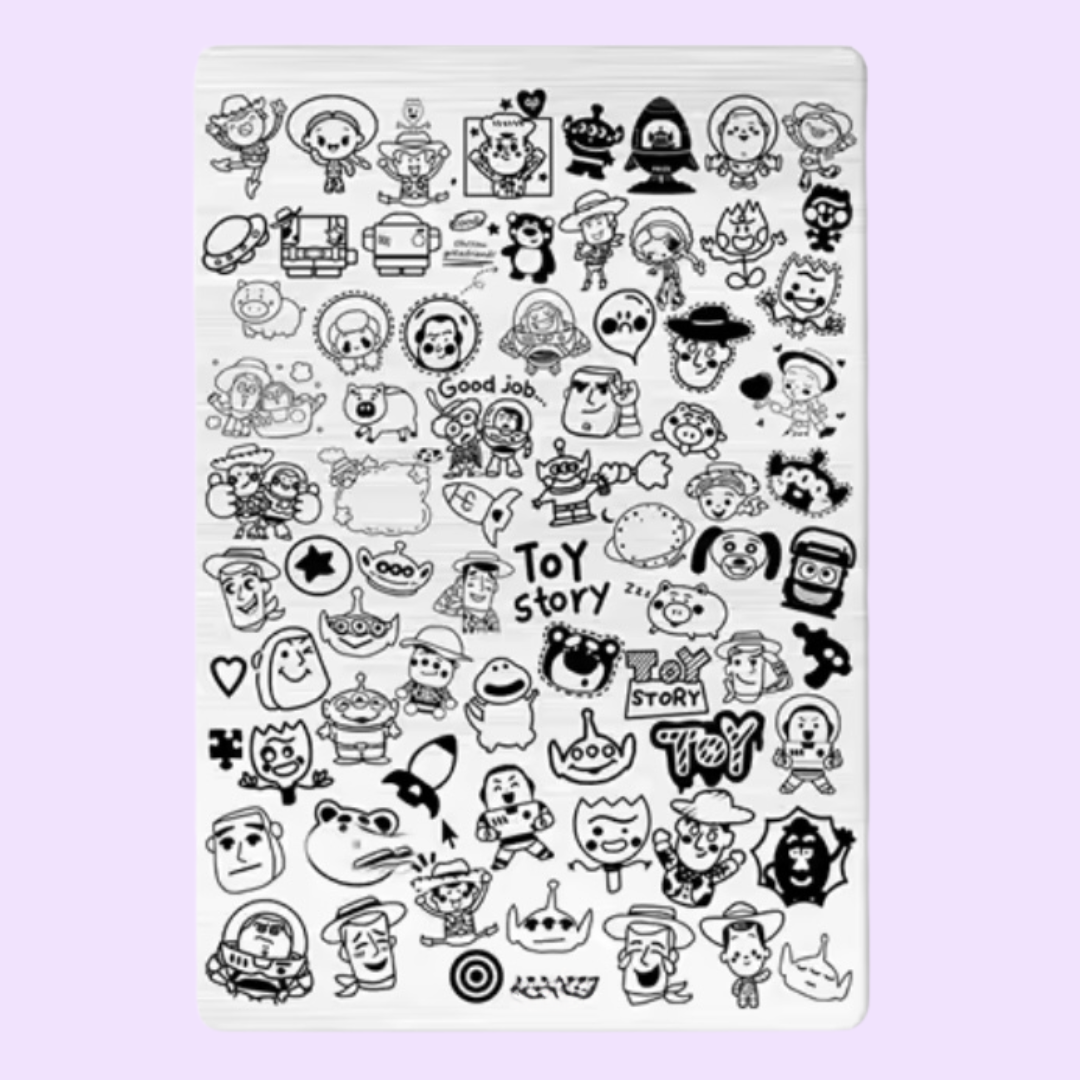 Toy Book XL Stamping Plate