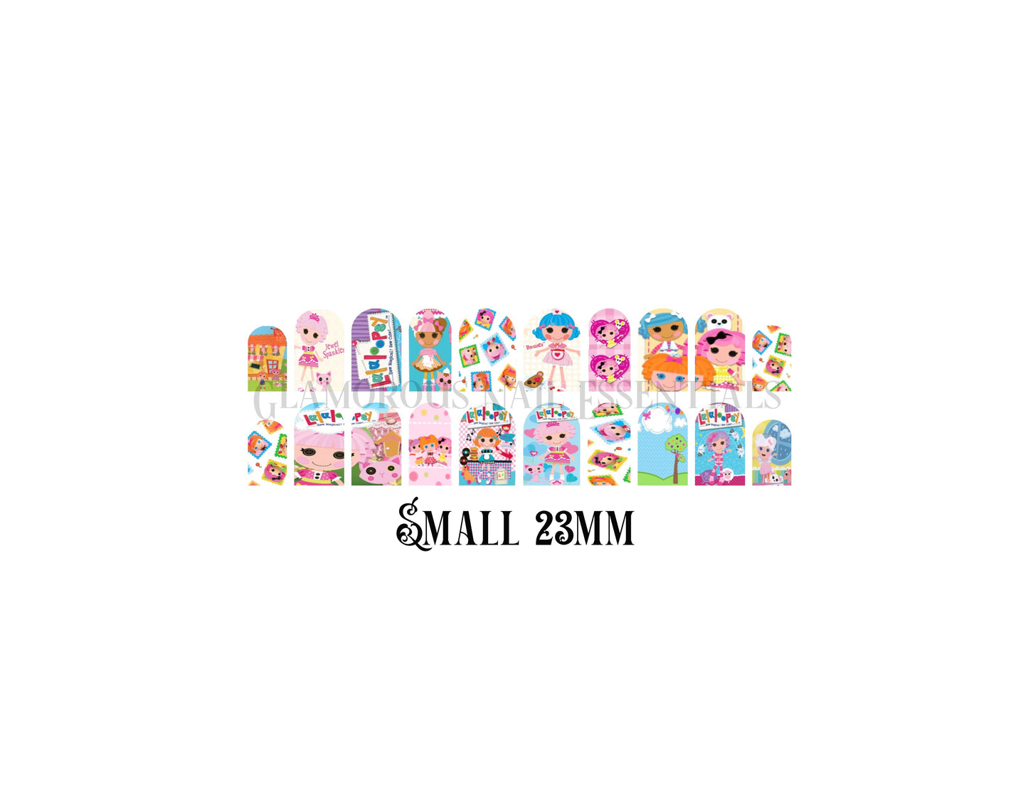 Lala Girlies Nail Decal