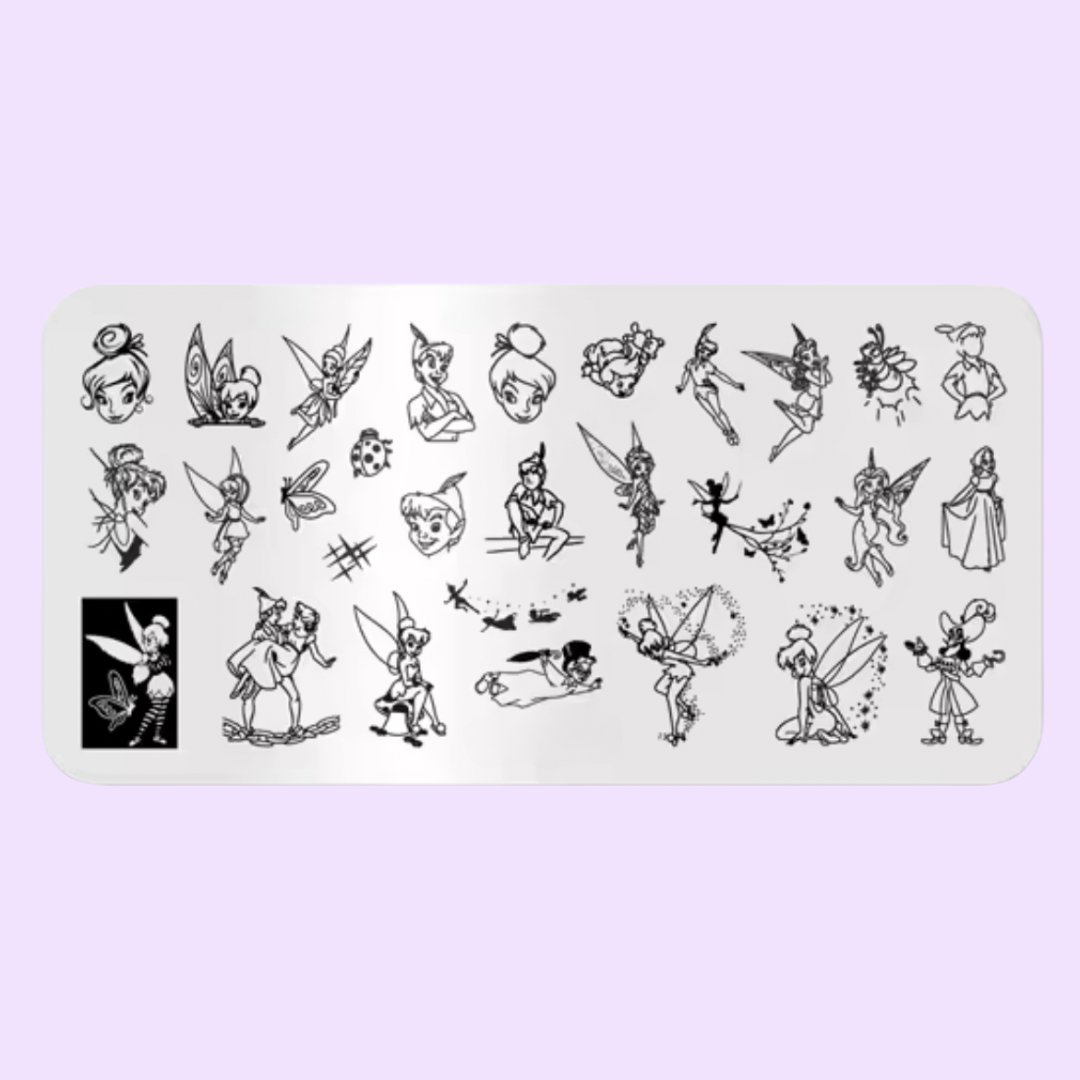 New Tink Fairy Stamping Plate
