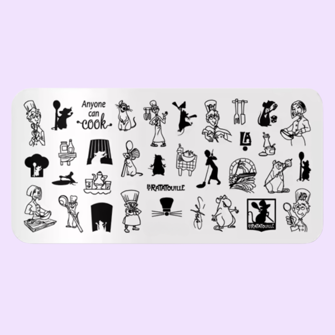 Ratty Stamping Plate