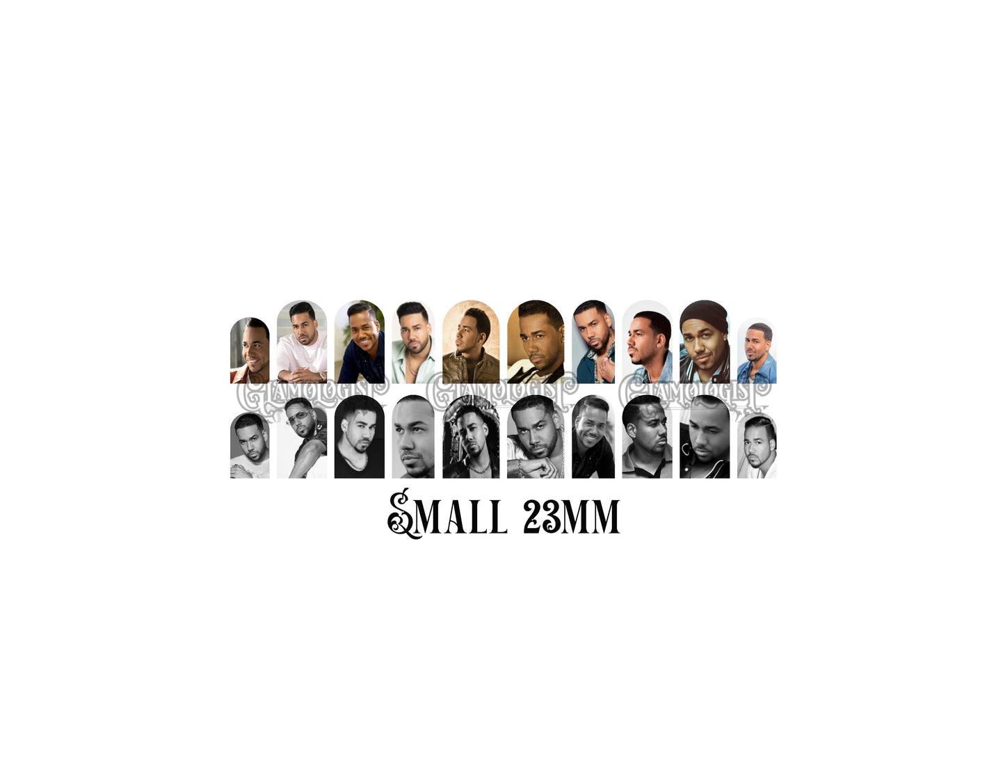 Romeo Santos Nail Decal