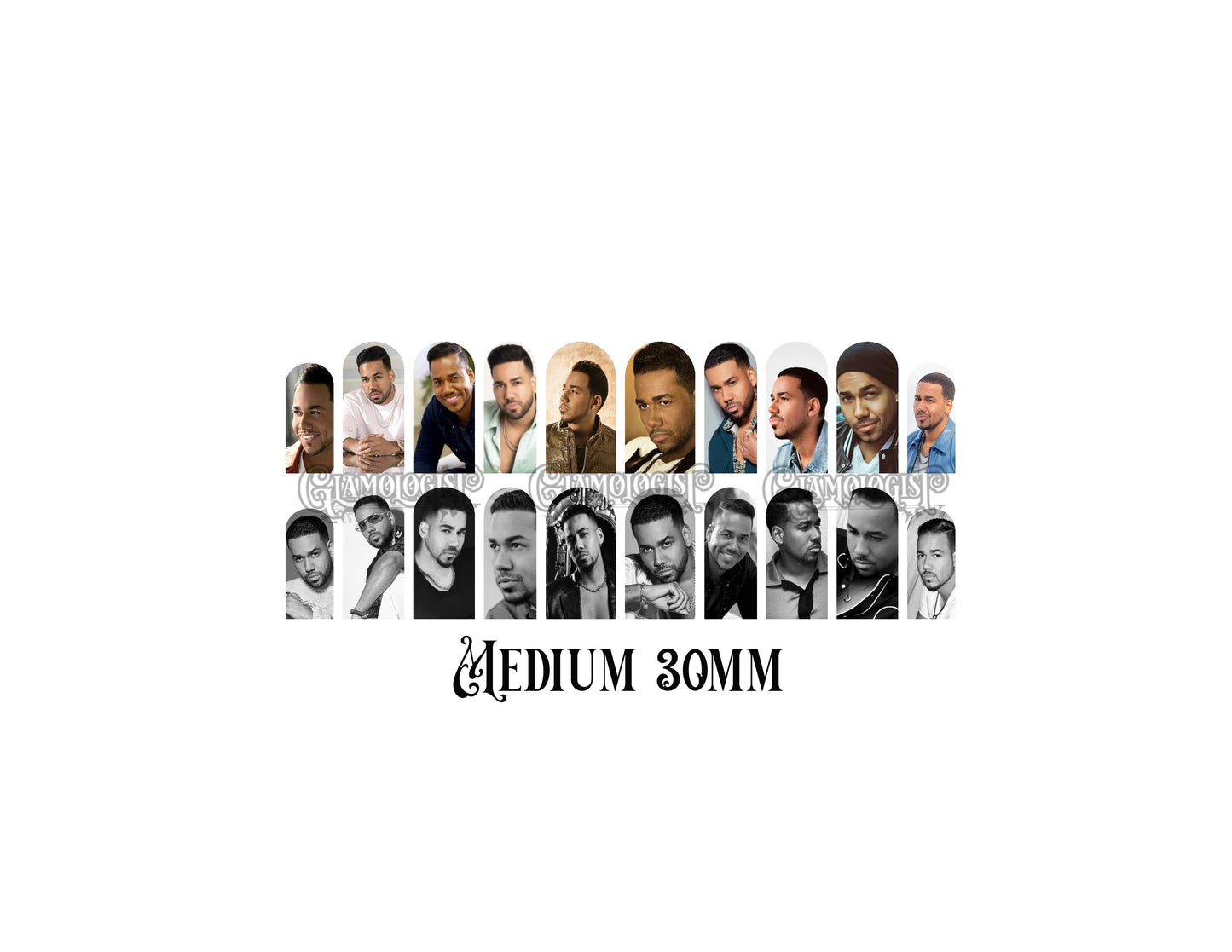 Romeo Santos Nail Decal
