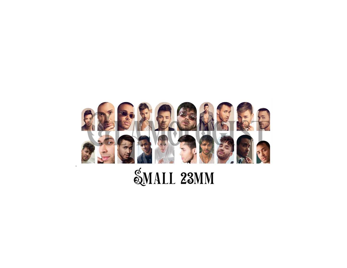 Prince Royce Nail Decal