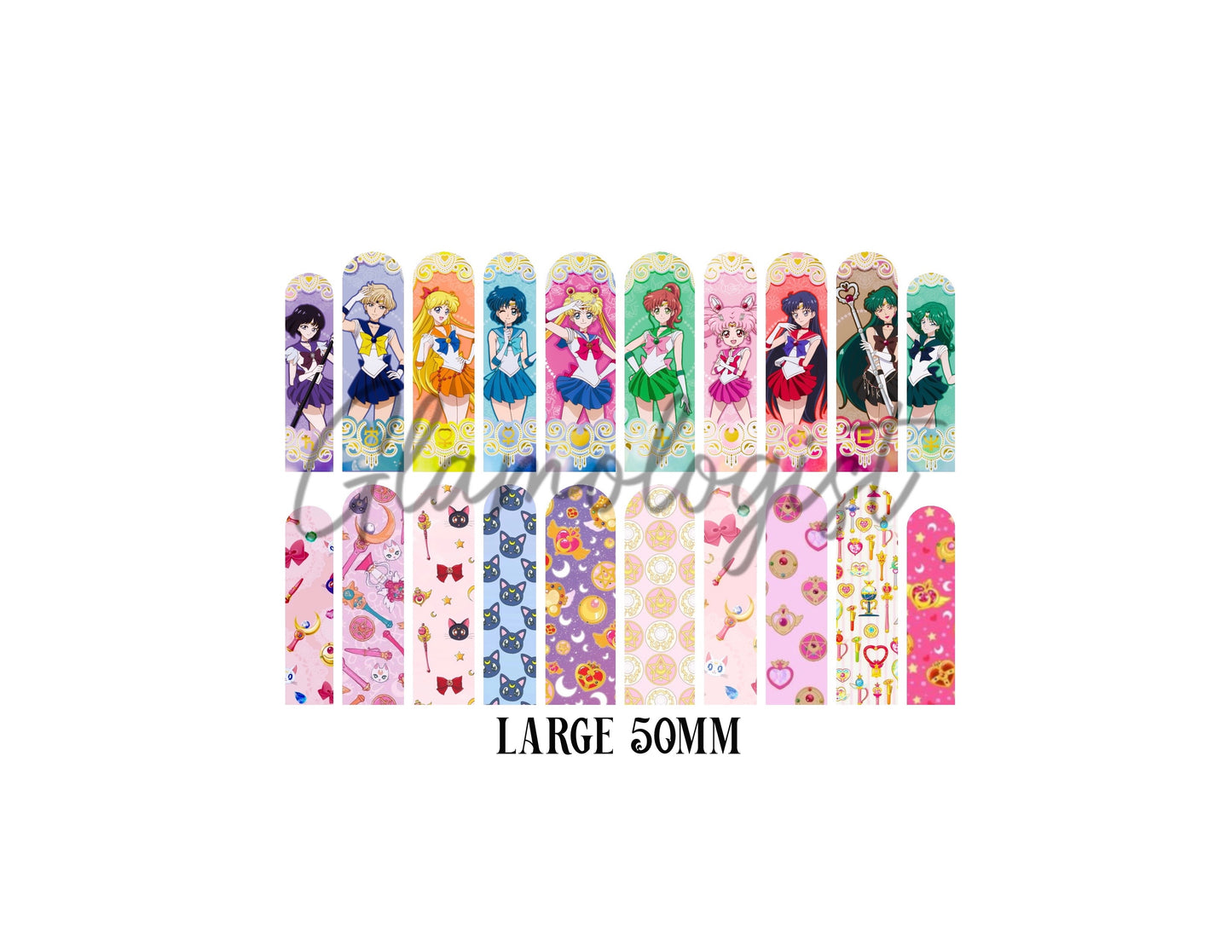 Sailor Girl Nail Decal