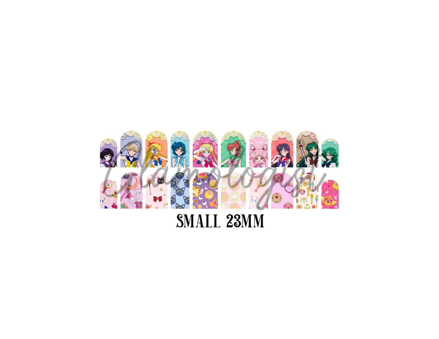 Sailor Girl Nail Decal