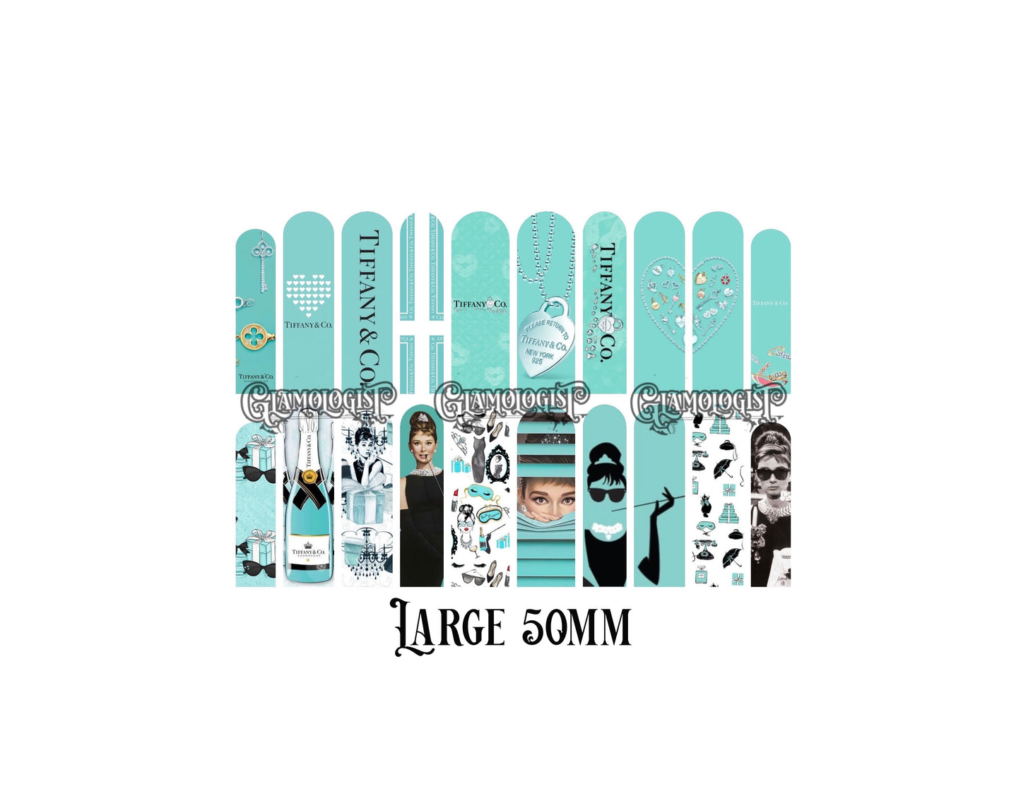 Tiffany Nail Decal