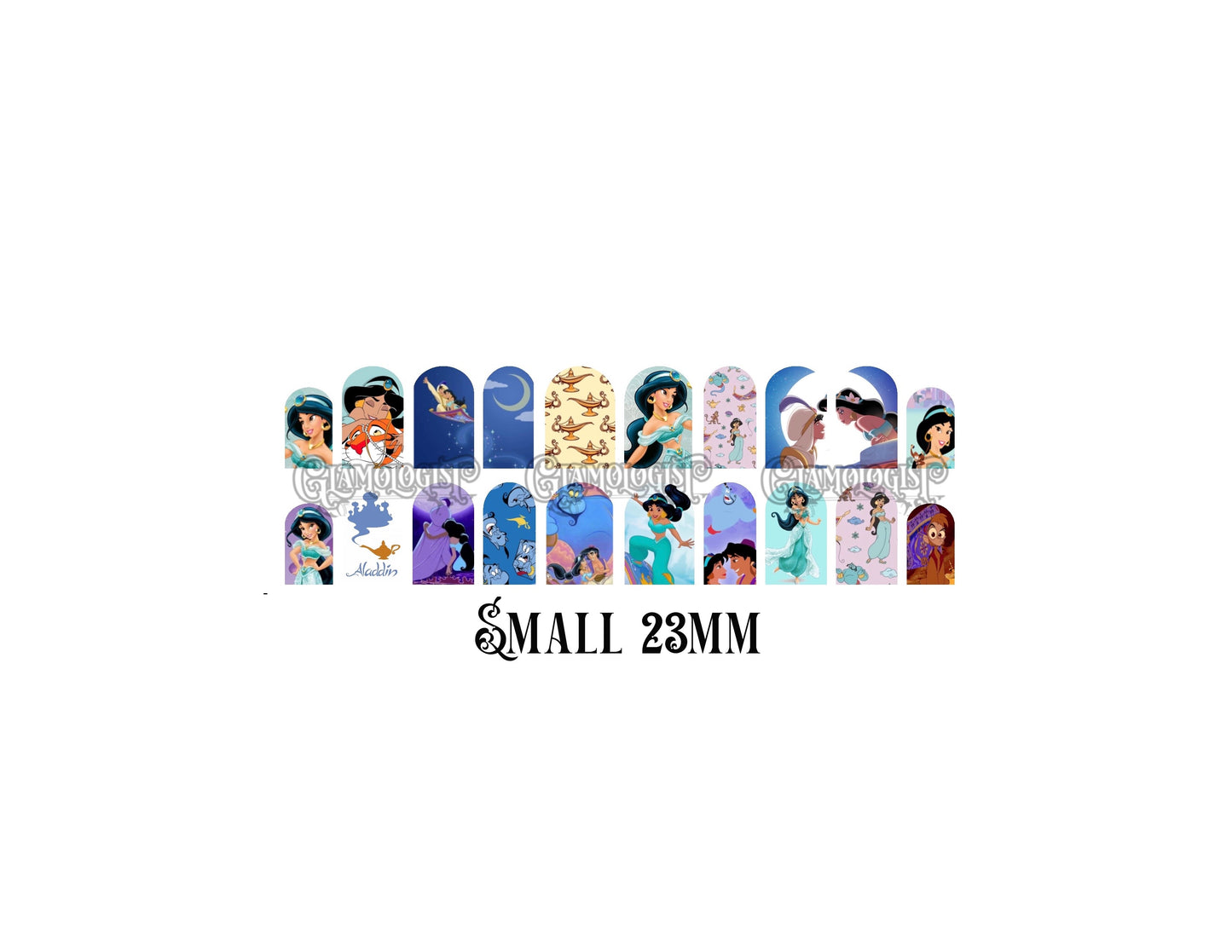 Aladdy Nail Decal