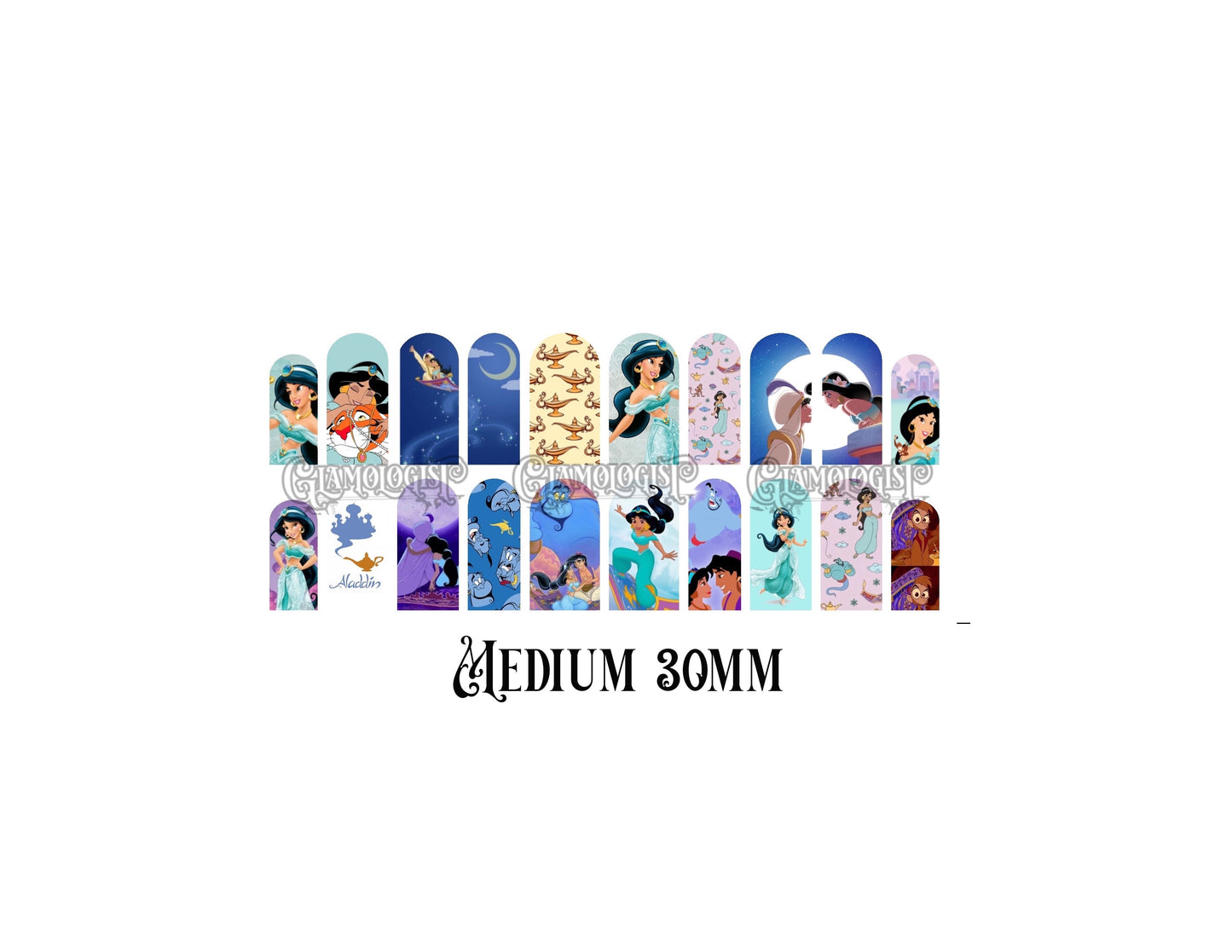 Aladdy Nail Decal