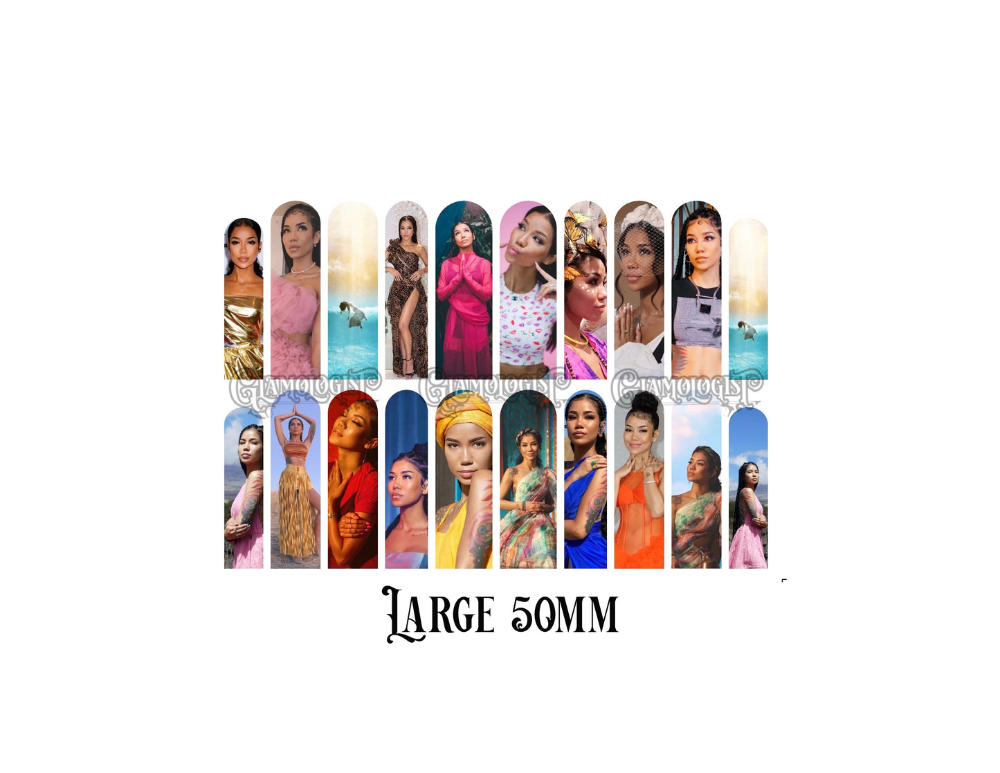 Jhene Aiko Nail Decal