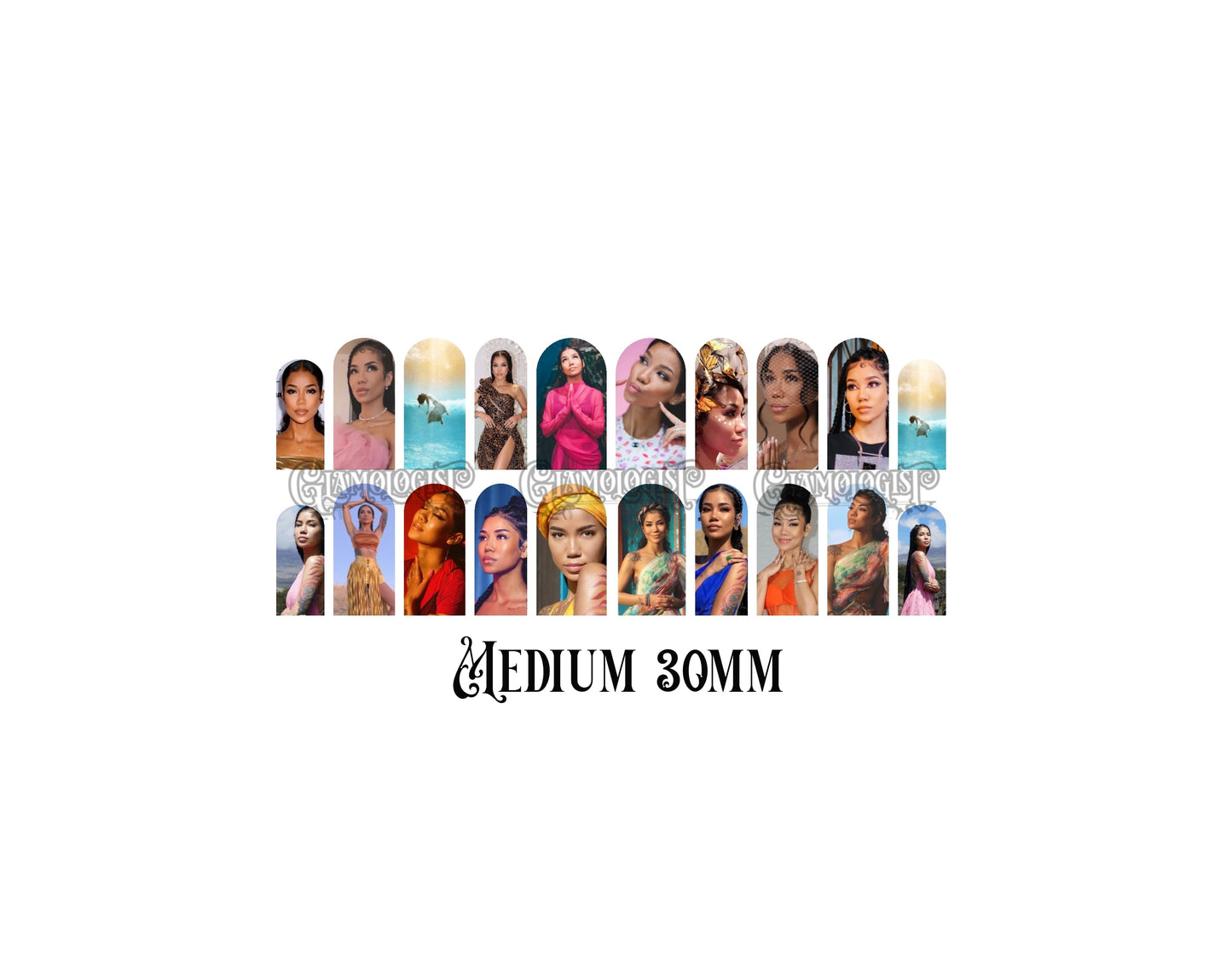 Jhene Aiko Nail Decal