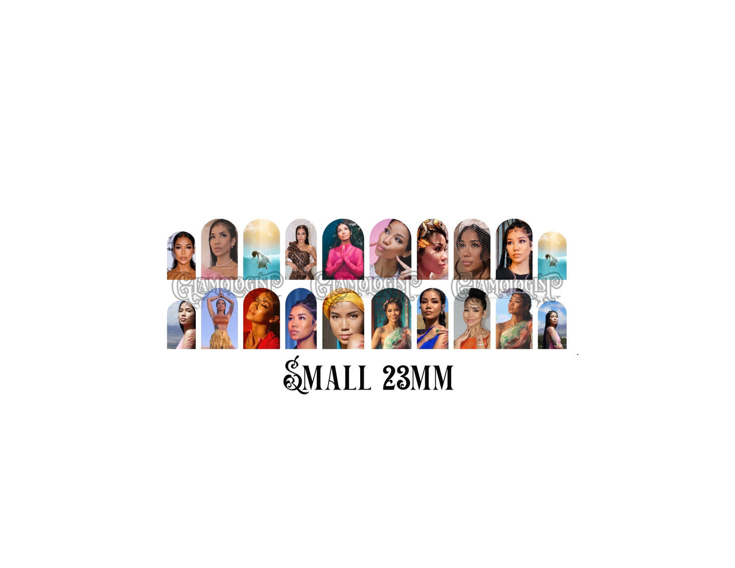 Jhene Aiko Nail Decal