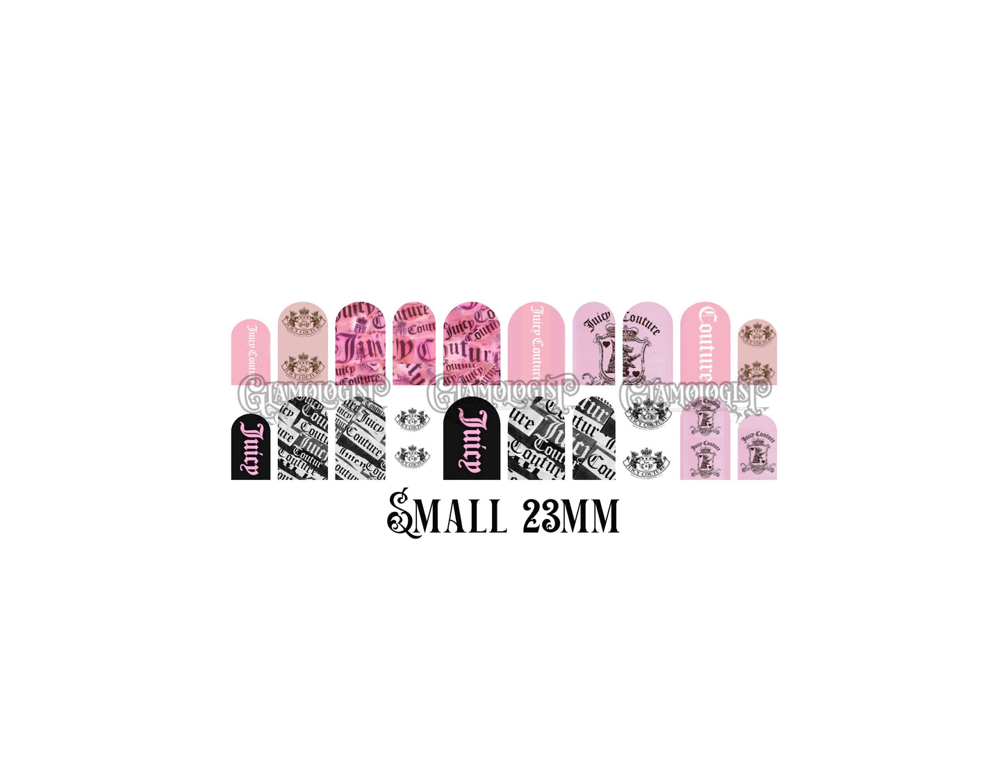 JC Nail Decal