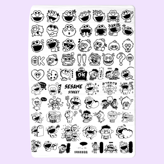New Snow Whitey Stamping Plate