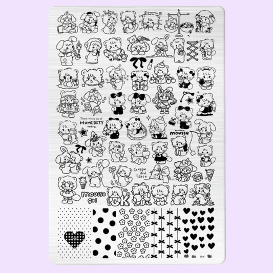 Mikkoo XL Stamping Plate