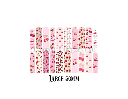 Cherry Nail Decal