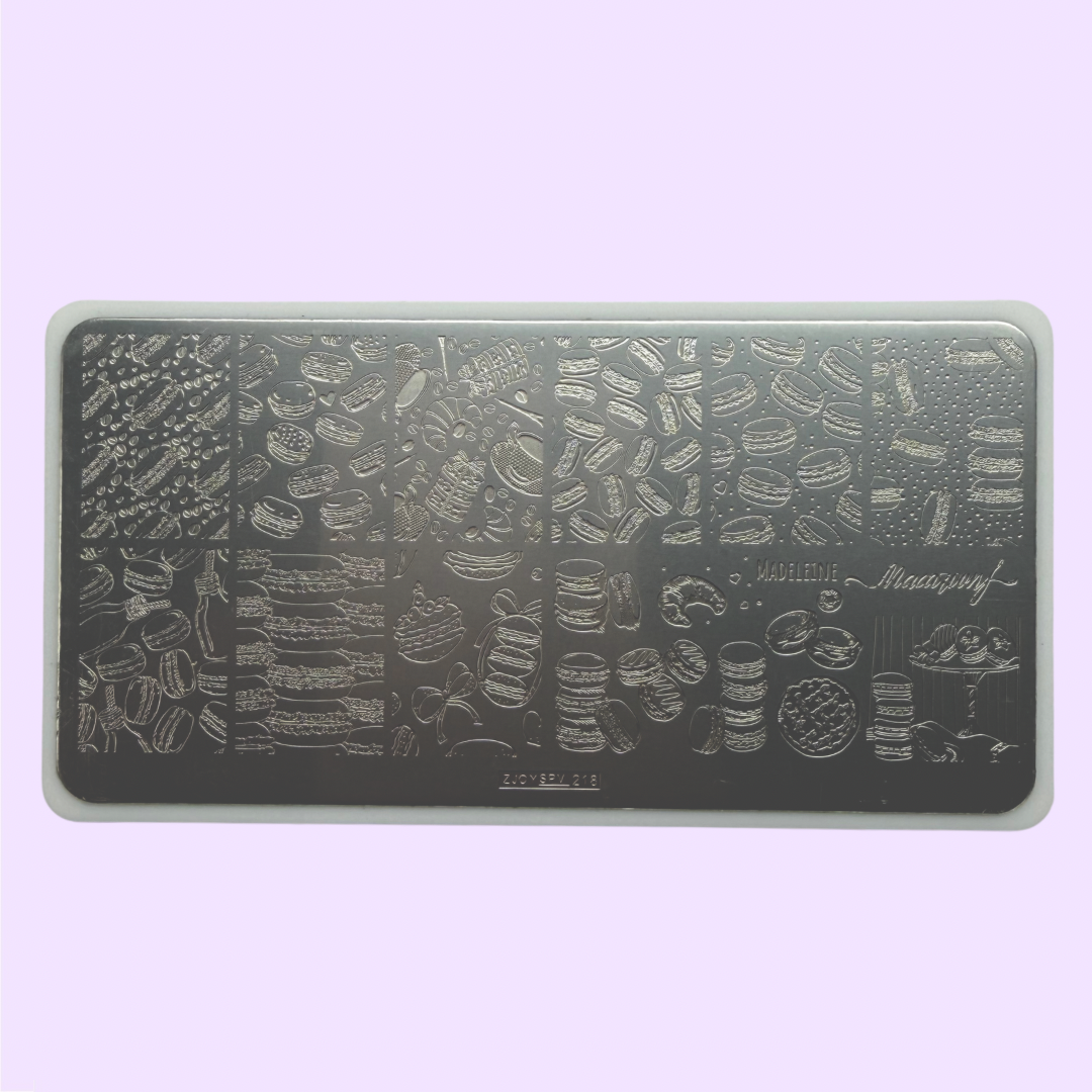Macaroon Stamping Plate
