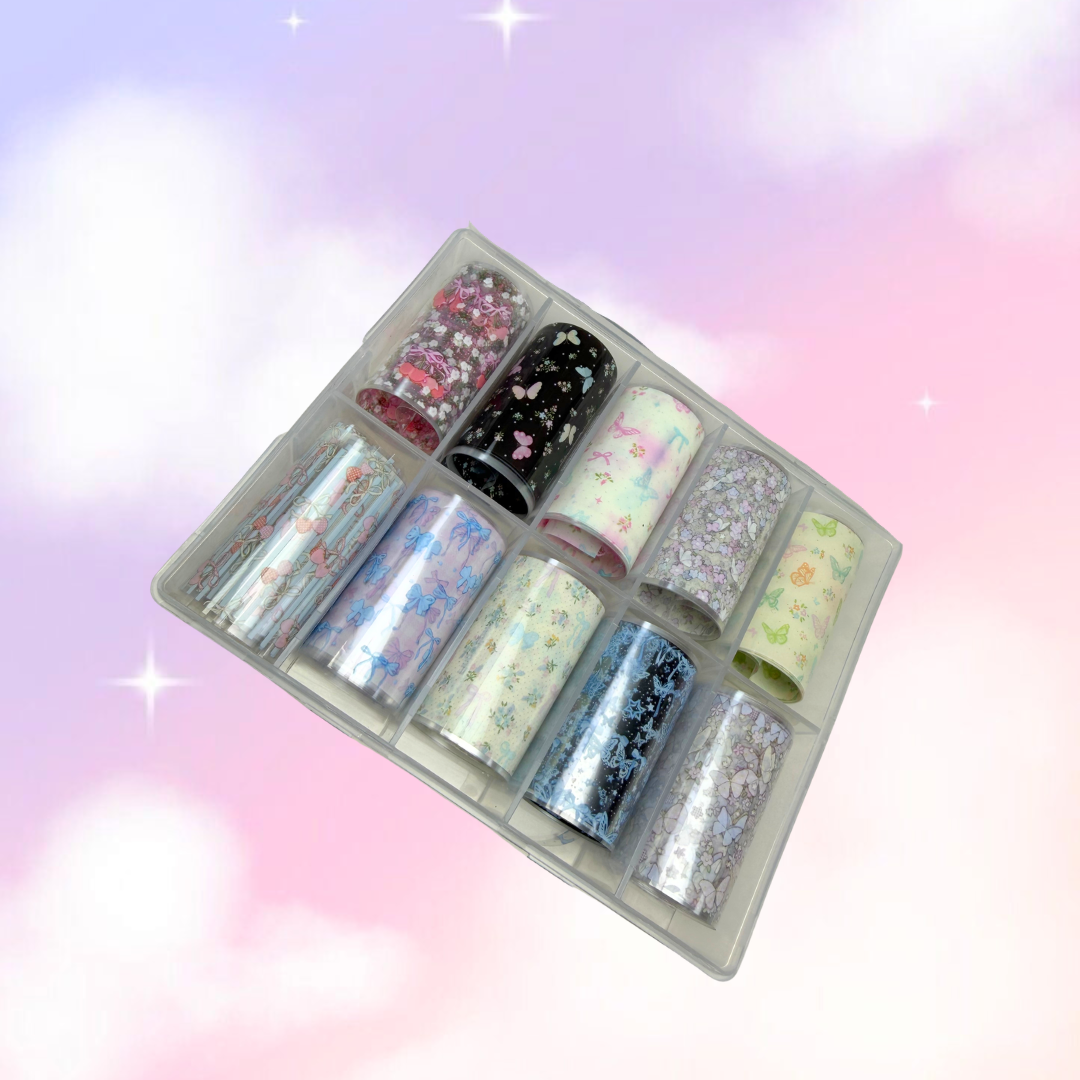 Fluttering Butterflies Foils