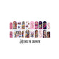 Girlie Brats Nail Decal