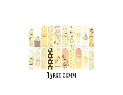 Pom Nail Decal