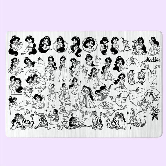 Jasminey  XL Stamping Plate