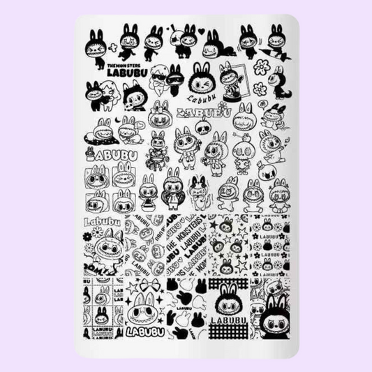 New La bu bu XL Stamping Plate