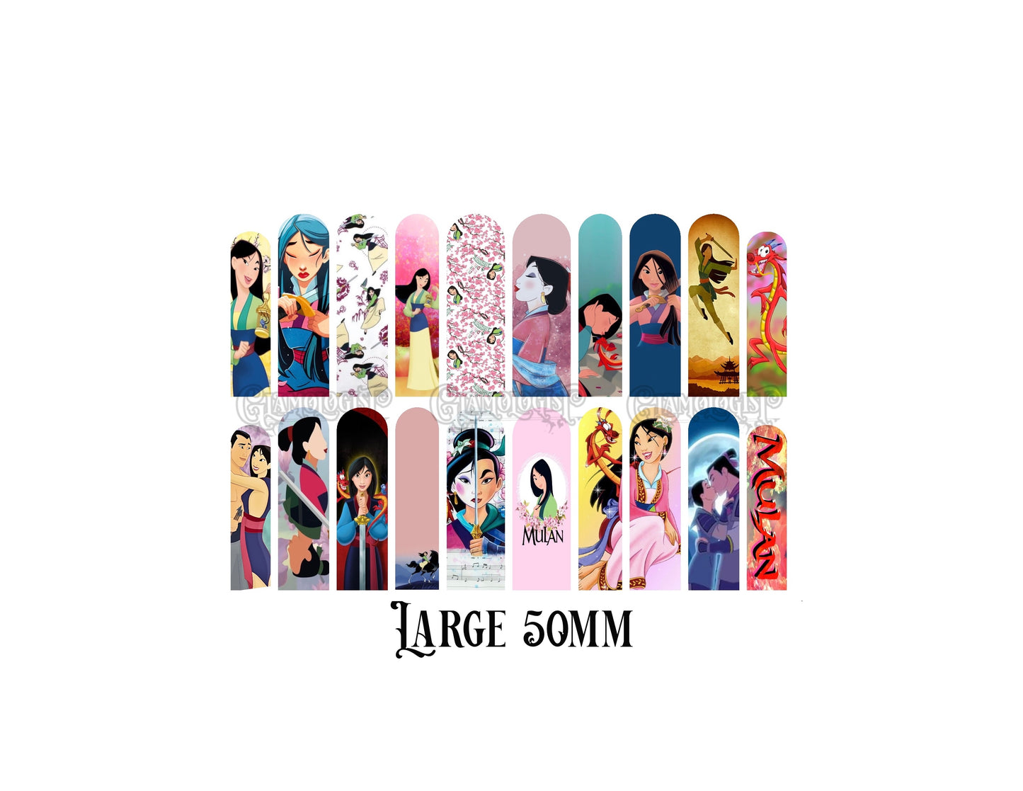 Mulany Nail Decal