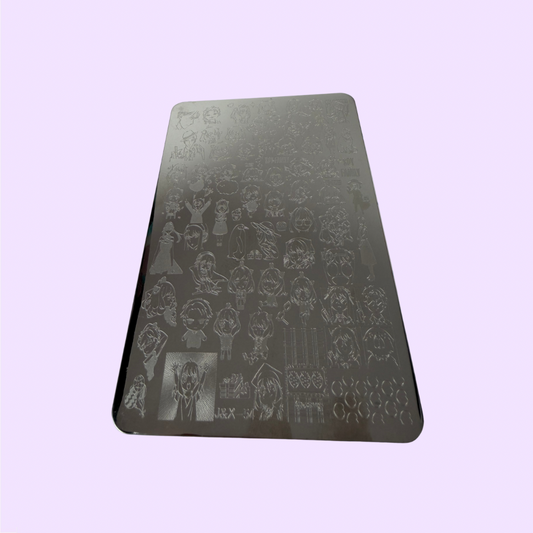 Spy Fam XL Stamping Plate