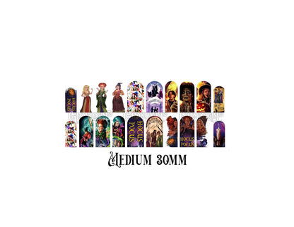 Hocus Pocusy Nail Decal