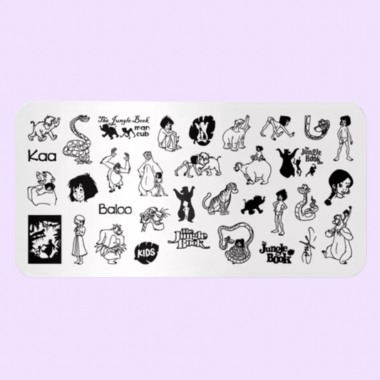 Jungle Story Stamping Plate