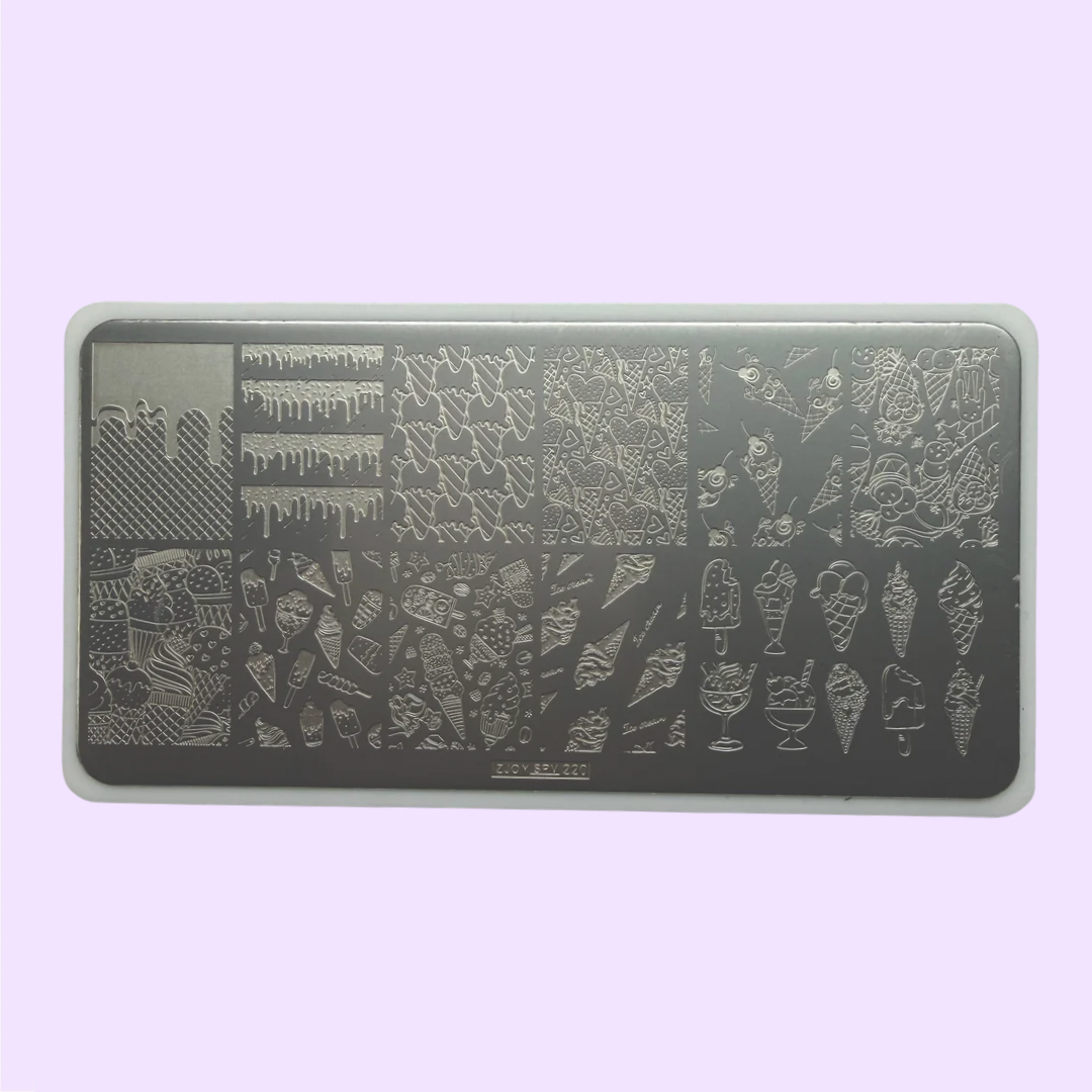 Ice Cream Stamping Plate