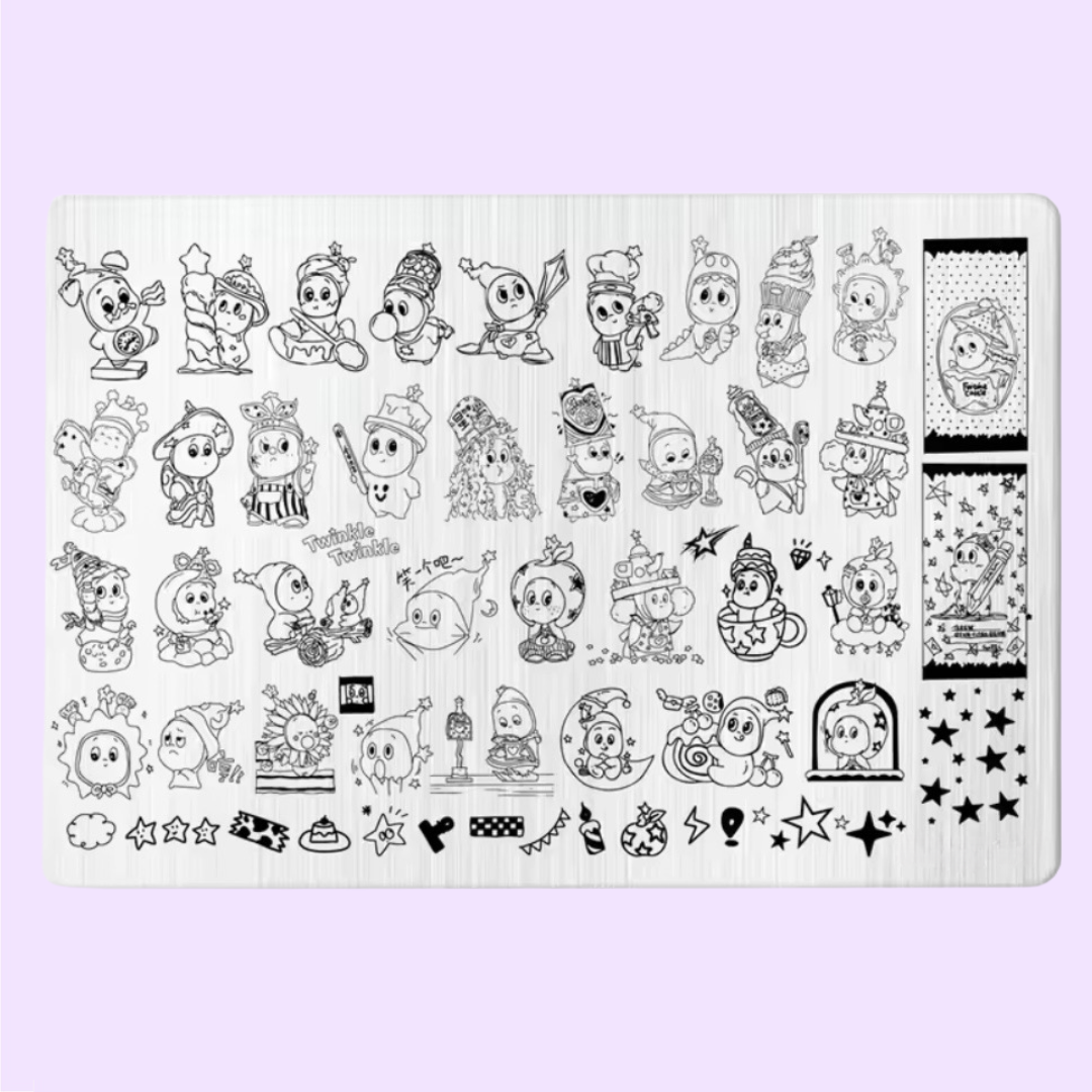 Twinkle T XL Stamping Plate
