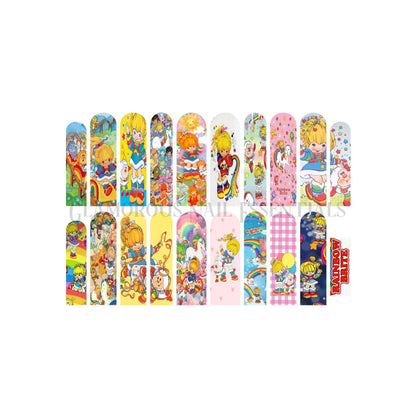 Rainbow Girlie Nail Decal