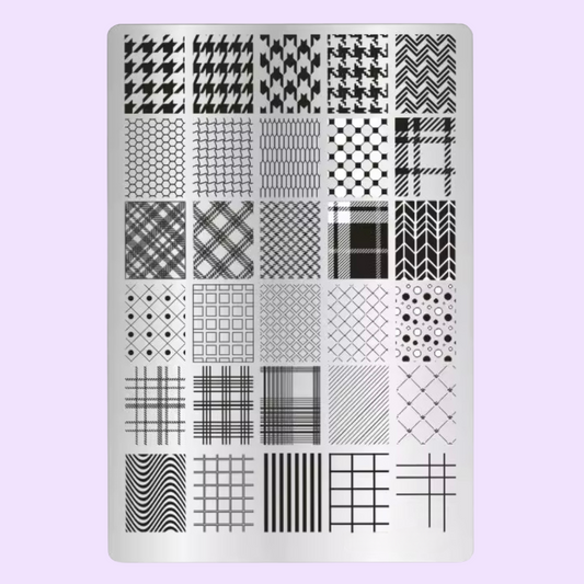 Patterns XL Stamping Plate