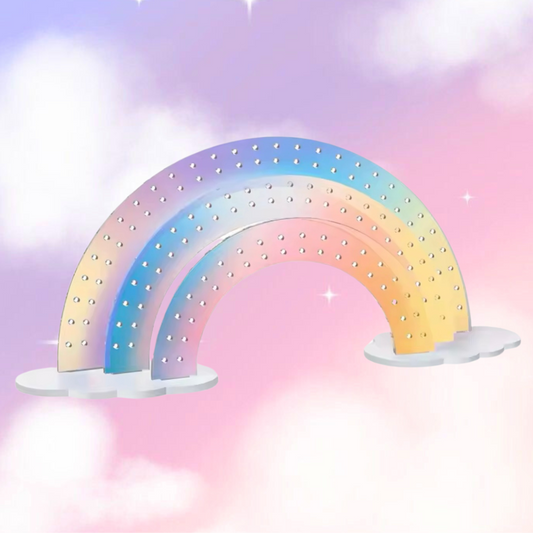 Rainbow Nail Display