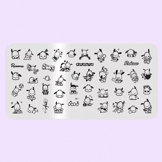 Cute Pocha Stamping Plate