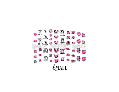 Mean Girlies Nail Decal