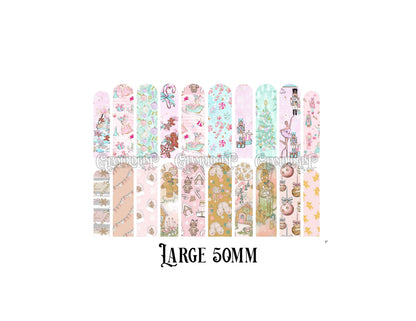 Pinkmas Nail Decal