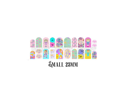 Polly Nail Decal