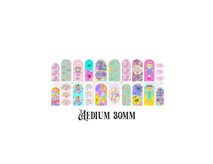 Polly Nail Decal