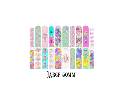 Polly Nail Decal