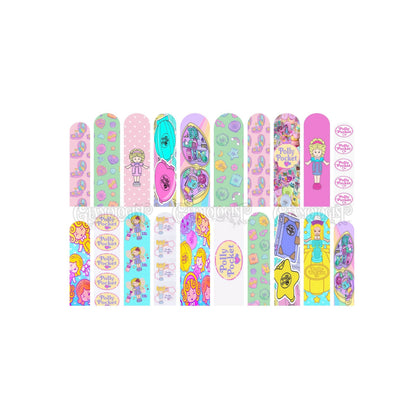Polly Nail Decal